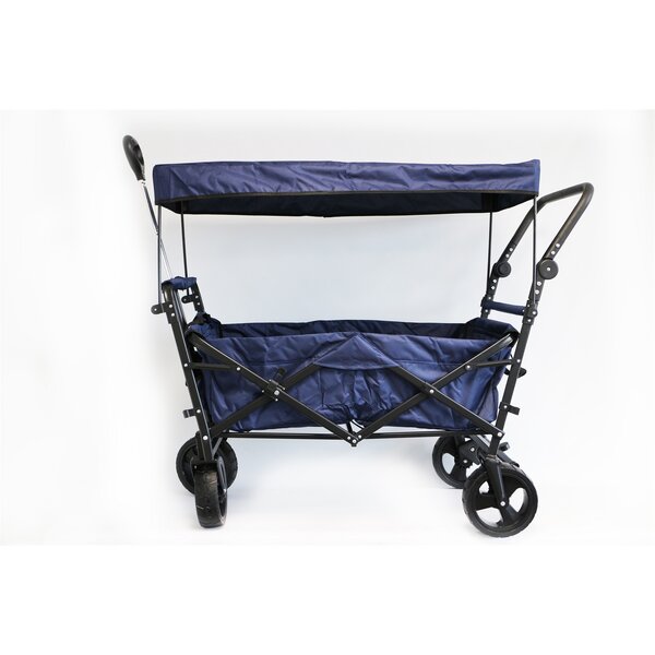 Vedes KD-6660WRBL - Chariot de transport Premium XXL bleu marine avec toit