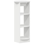 vidaXL Meuble d'appoint Blanc Brillant 40 x 40 x 100 cm
