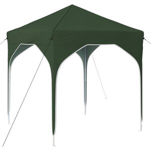 vidaXL Tente de fête pop-up 194 x 194 x 245 cm Vert
