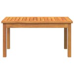 vidaXL Table basse Marron Bois d'acacia massif