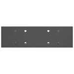 Aide à l'empilement de bois de chauffage 12 Pièces Anthracite Acier
