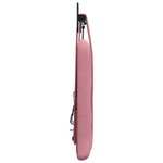 vidaXL Tête de lit suspendue Avec lumière LED Rose Velours