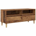 vidaXL Meuble TV Bois Ancien 100 x 34 5 x 44 5 cm Bois d'ingénierie