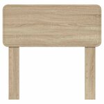 vidaXL Tête de lit Chêne Sonoma 75 cm Bois d'ingénierie