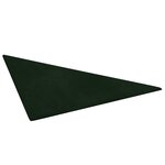 vidaXL Panneaux muraux 12 Pièces Vert foncé 30x30 cm Velours 0 54 m²