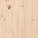 vidaXL Dessus de table 40x40x2 5 cm bois de pin massif