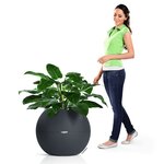 LECHUZA Jardinière PURO Color 50 ALL-IN-ONE diamètre 50 cm ardoise