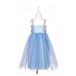 Robe bleu et argent Celena 3-4 ans