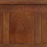vidaXL Boîte de rangement 110x30x40 cm Bois de manguier solide