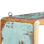 vidaXL Ensemble d'étagère cube 3 Pièces Bois solide de récupération