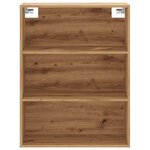 vidaXL Armoire murale suspendue chêne artisanal 69 5x32 5x90 cm