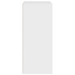 vidaXL Bibliothèque blanc 60x30x71 5 cm bois d'ingénierie