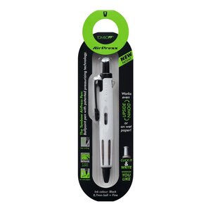Stylo bille tout terrain airpress pen blanc tombow