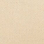 vidaXL Fauteuil avec pieds à bascule et tabouret Crème Tissu