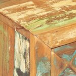 vidaXL Table de chevet 40 x 30 x 50 cm Bois de récupération massif