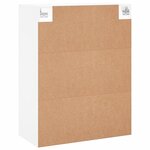 vidaXL Armoire murale blanc 69 5x34x90 cm