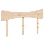 vidaXL Tête de lit 160 cm bois massif de pin