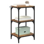 vidaXL Bibliothèque Bois ancien 40 x 33 x 70 5 cm