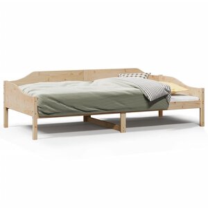 vidaXL Cadre de lit sans matelas 90x190 cm bois de pin massif