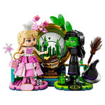 Figurines LEGO® Wicked d'Elphaba et Glinda - Set 75682 pour les fans de Wicked