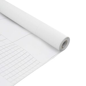 vidaXL Films pour fenêtre dépoli blanc PVC