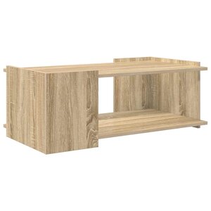 vidaXL Table basse Chêne Sonoma 90 x 50 x 33 cm Bois d'ingénierie