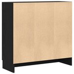 vidaXL Bibliothèque Chêne noir 82.5 x 30.5 x 80 cm Bois d'ingénierie