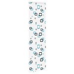 vidaXL Store enrouleur de douche avec cassette largeur du tissu 66 cm