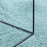 vidaXL Tapis OVIEDO à poils courts vert 200x280 cm