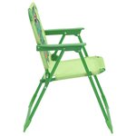 vidaXL Ensemble de bistro avec parasol pour enfants 3 Pièces Vert
