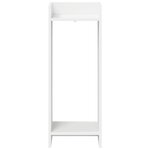 vidaXL Support de Plante Blanc 30 x 30 x 80 cm Bois d'ingénierie
