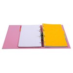 Classeur à levier PVC A4 dos de 50mm. - Rose EXACOMPTA