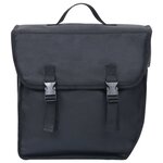 vidaXL Sac de vélo simple pour porte-bagages étanche 21 L Noir