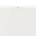 vidaXL Auvent vertical Blanc 60x1000 cm Tissu oxford