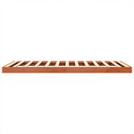 vidaXL Cadre de lit sans matelas cire marron 135x190cm bois pin massif