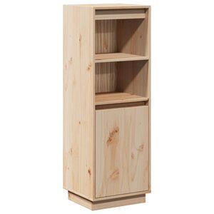 vidaXL Buffet haut 37x34x110 cm Bois massif de pin