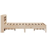 vidaXL Cadre de lit sans matelas 120x200 cm bois de pin massif