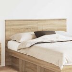 vidaXL Tête de lit Chêne Sonoma 160 cm Bois d'ingénierie