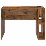 vidaXL Bureau Bois ancien 109 x 50 x 78 cm Bois d'ingénierie