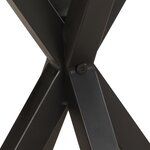 vidaXL Table d'appoint 48x48x56 cm Bois d'acacia massif