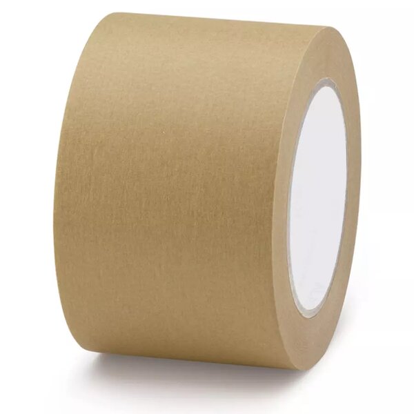 Ruban adhésif kraft – 6 rouleaux 75 mm x 50 m havane 80 g/m² – Bulteau Systems