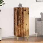 vidaXL Buffet Bois Ancien 34 5 x 34 x 90 cm Bois d'ingénierie