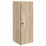 vidaXL Armoire Murale 33 x 34 5 x 90 cm Bois d'ingénierie Chêne Sonoma