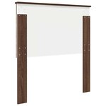 vidaXL Tête de lit Chêne brun 100 cm Bois d'ingénierie