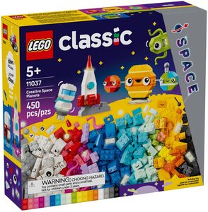 LEGO Classic - Ensemble de Construction Les Planètes Créatives 11037 pour Enfants