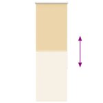 vidaXL Store enrouleur occultant largeur du tissu 45 7 cm polyester