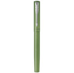 PARKER VECTOR XL Stylo roller  laque verte métallisée sur laiton  recharge noire pointe fine  Coffret cadeau