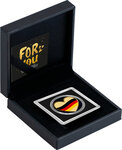 Monnaie GERMANY HEART WITH FLAG Sport Icons 1/1000 Oz Or 3000 Francs Chad