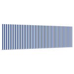 vidaXL Auvent Rétractable Bleu et Blanc 400 × 300 cm