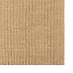 vidaXL Tapis Sisal naturel 66x150 cm